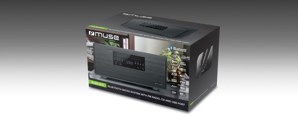 Muse Yes Bluetooth Micro System M Btc X W Bluetooth